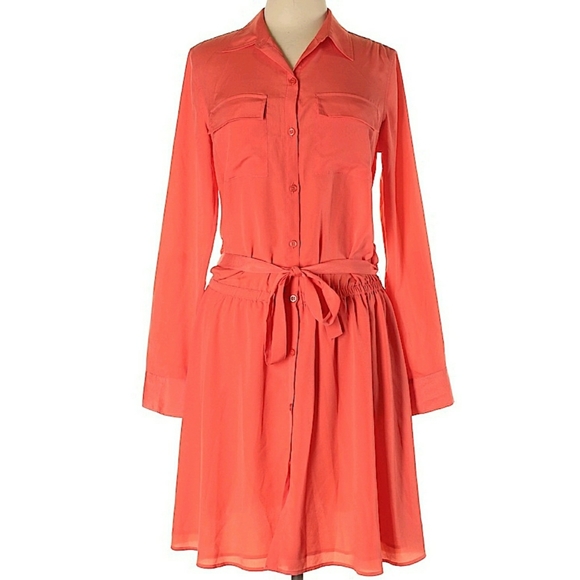Victoria's Secret Dresses & Skirts - Victoria's Secret Belted Shirt Dress Size Medium